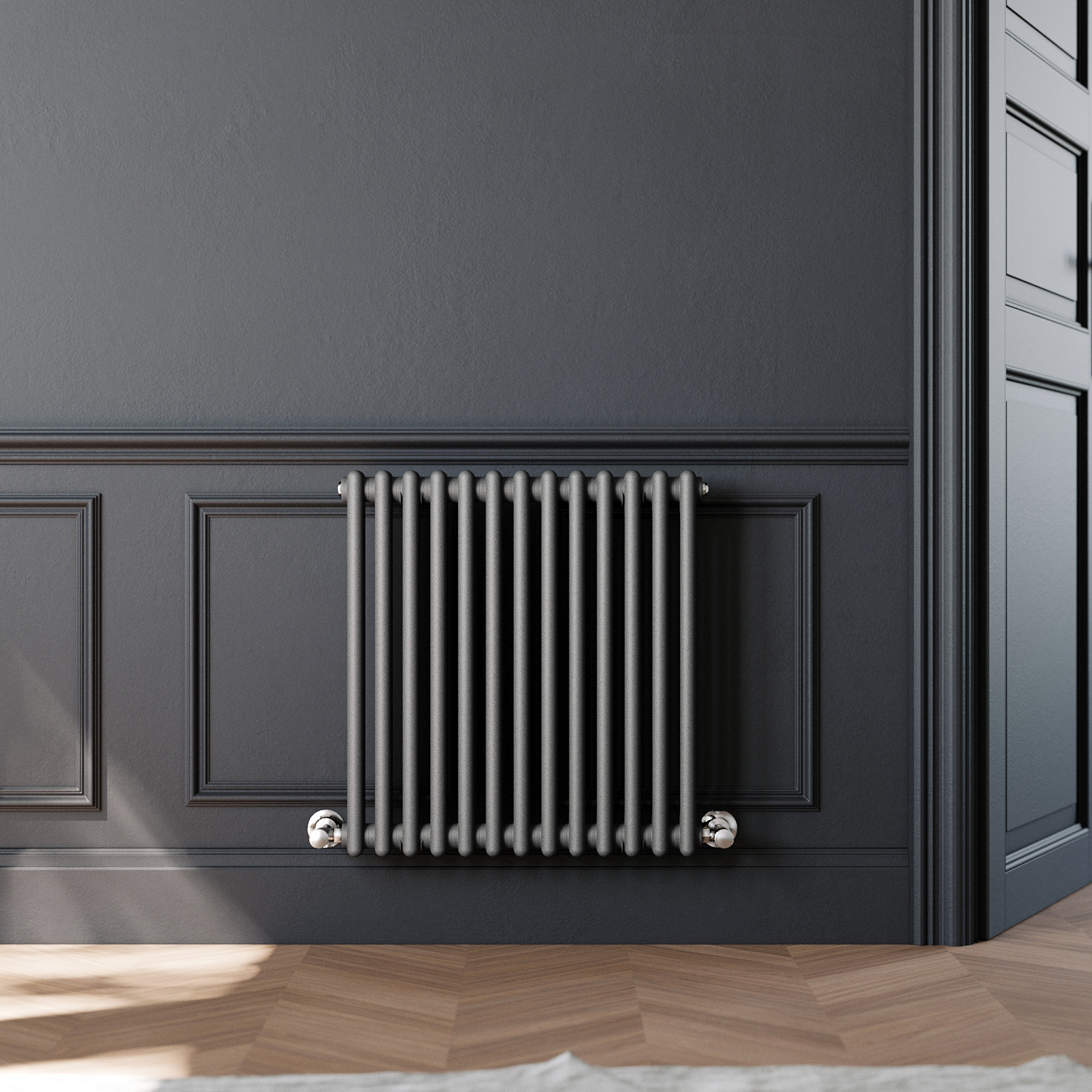 2 Column Traditional Radiator Cast Iron Style Central Heating